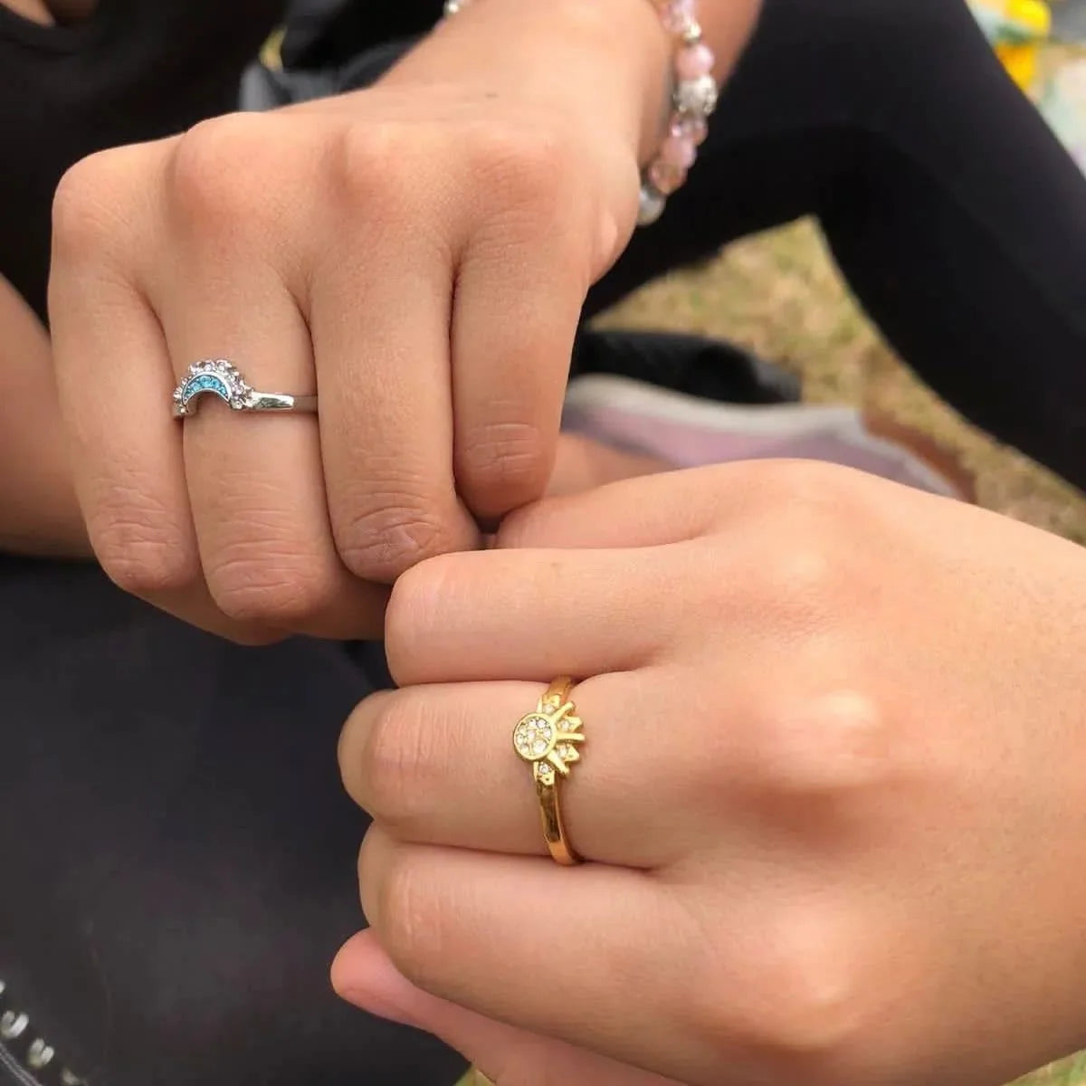 ANILLO SOL Y LUNA