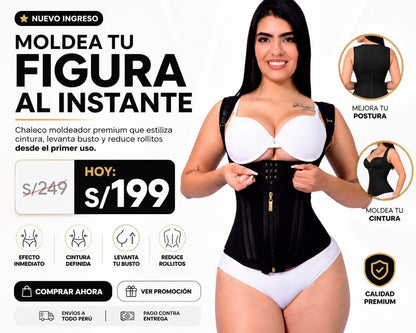 CHALECO COLOMBIANO 100% POWERNET COLOMBIANO